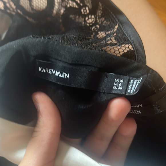 Lace Karen millen nwot jumpsuit never worn women size 6 - Picture 8 of 9